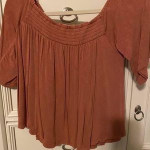 off-the-shoulder top